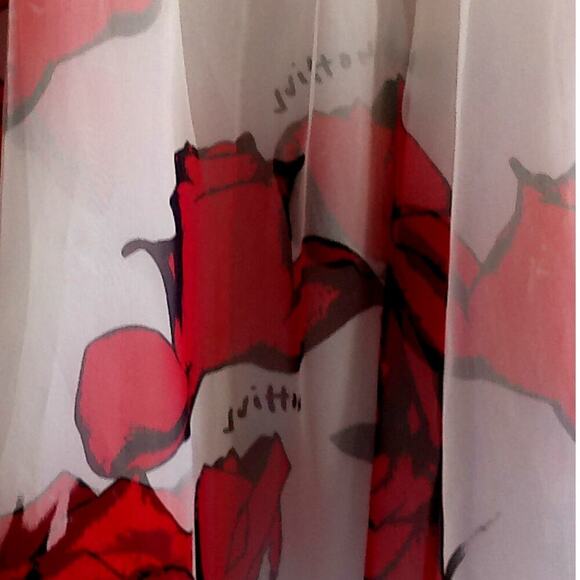 Louis Vuitton S/S 2001 Stephen Sprouse Rose Skirt - Picture 3 of 7